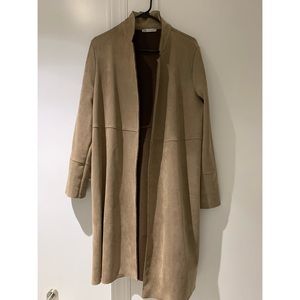 Zara Tan Long Coat